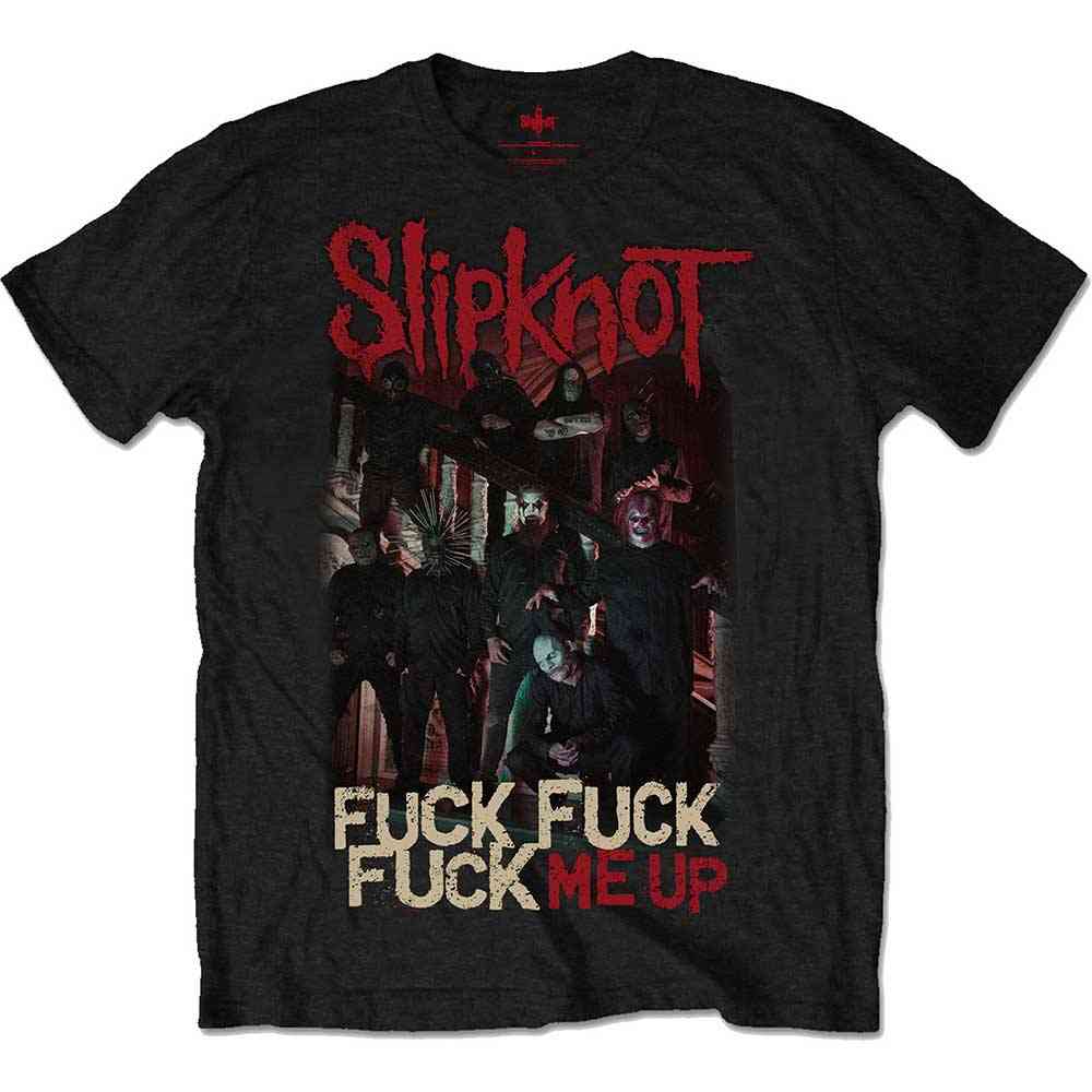 Slipknot - Fuck Me Up T-shirt Homme - Noir
